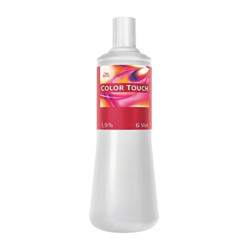 Wella Crème pour teinture de cheveux - Émulsion Normale 1 9% 1000 ml Compacte - Formule à l'huile d'argan 100% végétale 